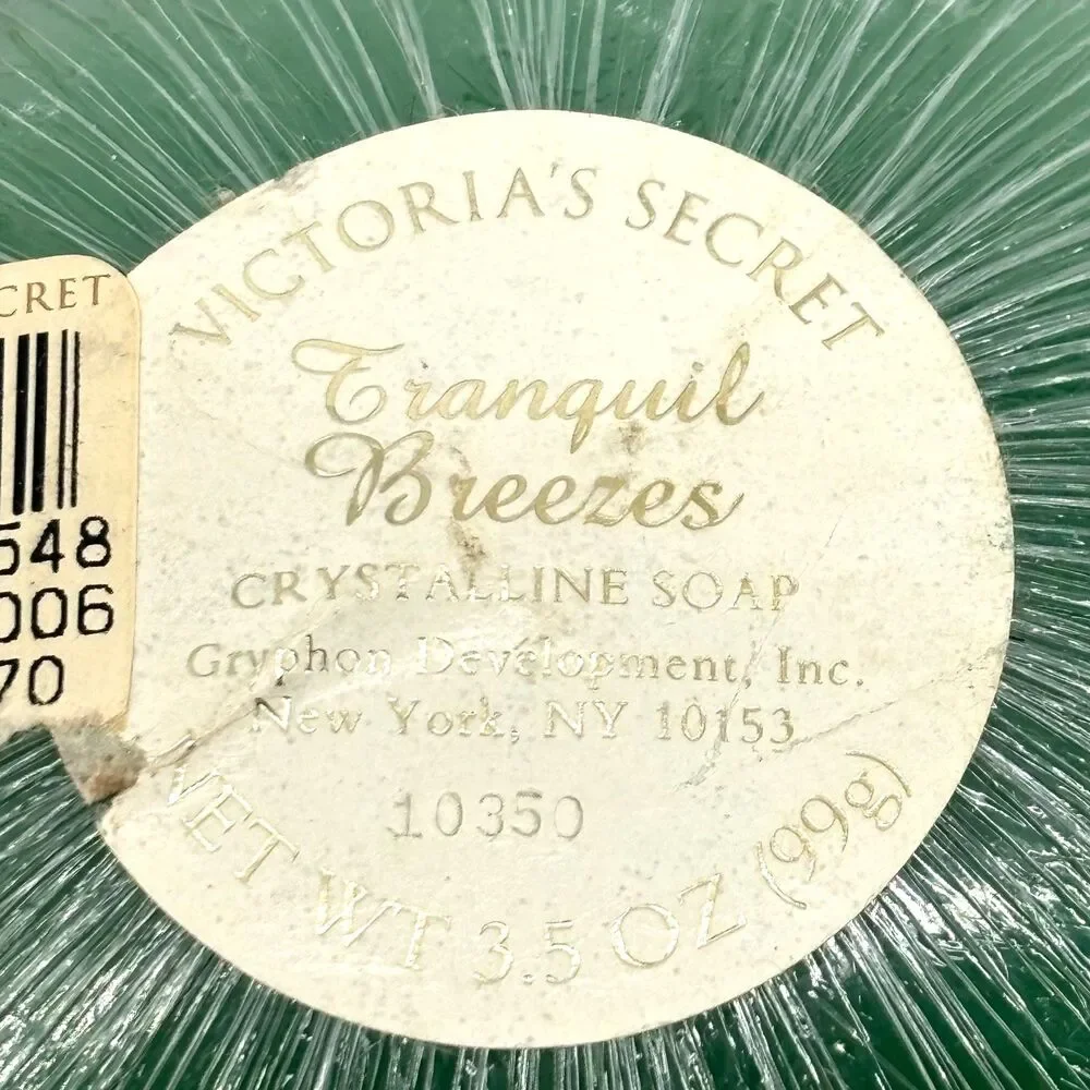 Victoria's Secret Crystalline Soap Bar Tranquil Breezes 3.5 oz NEW/Sealed